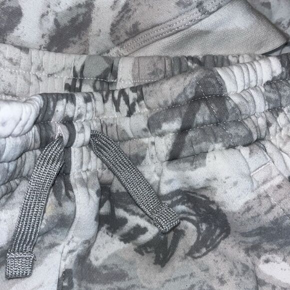 Nike Just Do It Graffiti Print Hooded Hoodie Sweatshirt Sweatpants 2 Piece Set - Picture 13 of 13